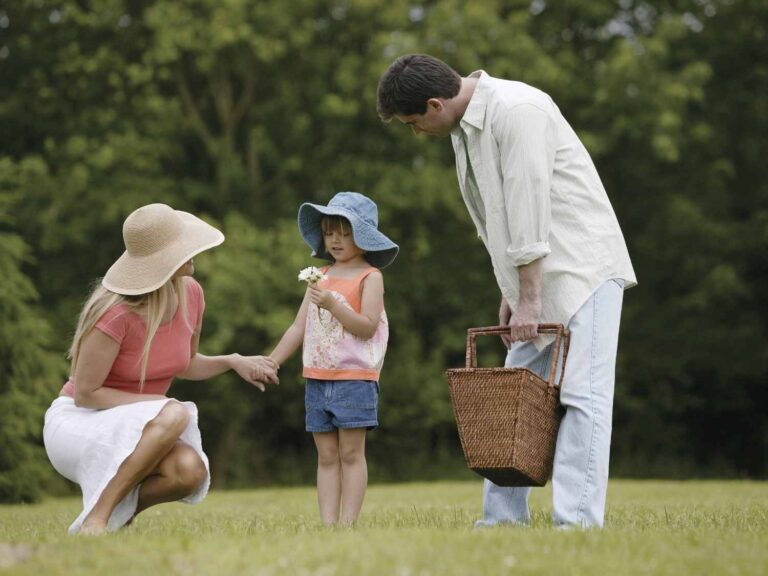 parents with child