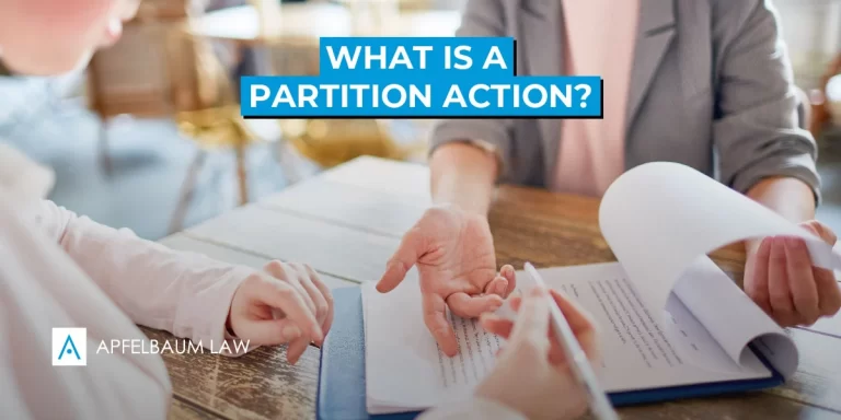 What is a partition action