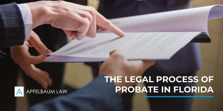 Probate legal process in Florida